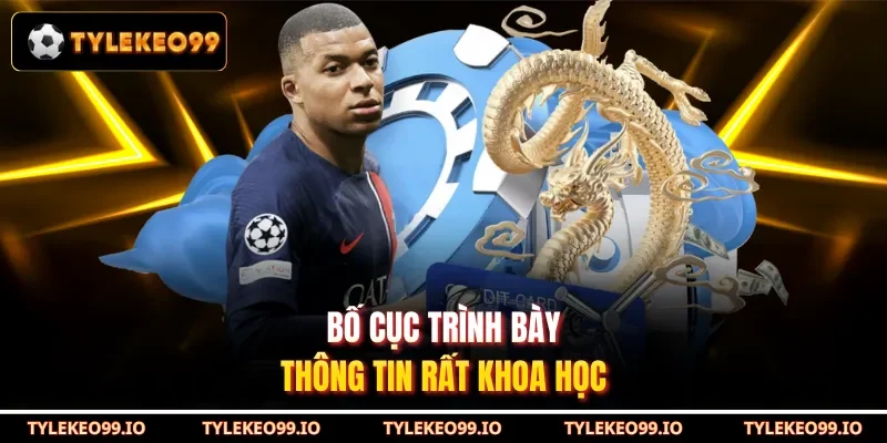 Bố cục trình bày thông tin rất khoa học