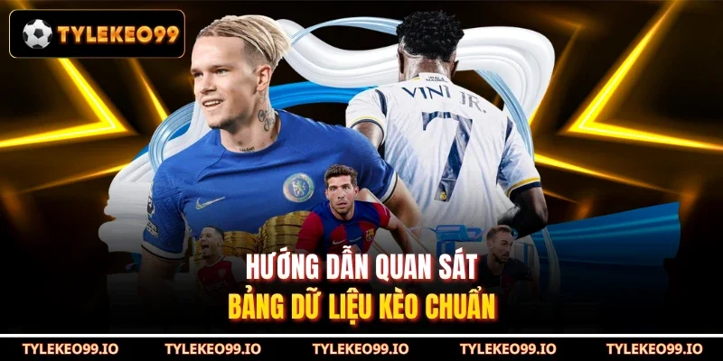 Hướng dẫn quan sát bảng dữ liệu kèo chuẩn