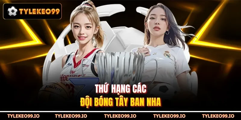 Thứ hạng các đội bóng Tây Ban Nha
